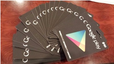 google play礼品卡 gift card谷歌礼品卡充值卡